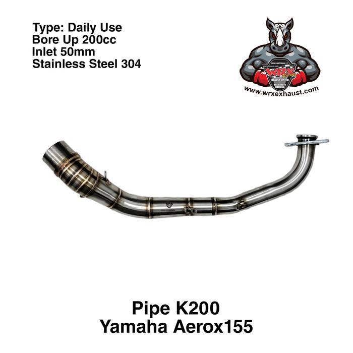 ORIGINAL Knalpot WRX K200 Aerox155 READY STOCK