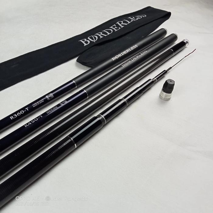 Joran Pancing Tegek Shimano Bordeless Ukuran 540 Cm