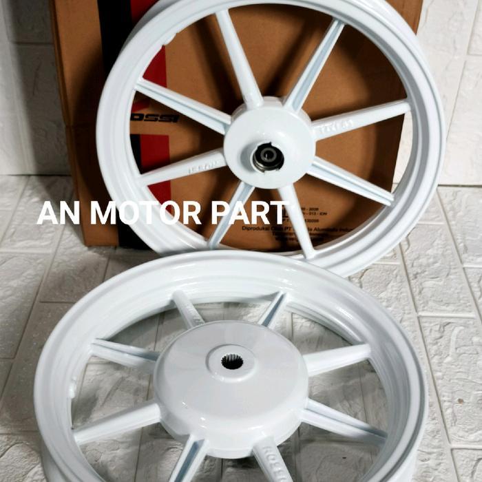 Velg Racing Velg Palang 8 Mio M3 Vrossi Venom Comet Ring 14 185 215 Warna Putih