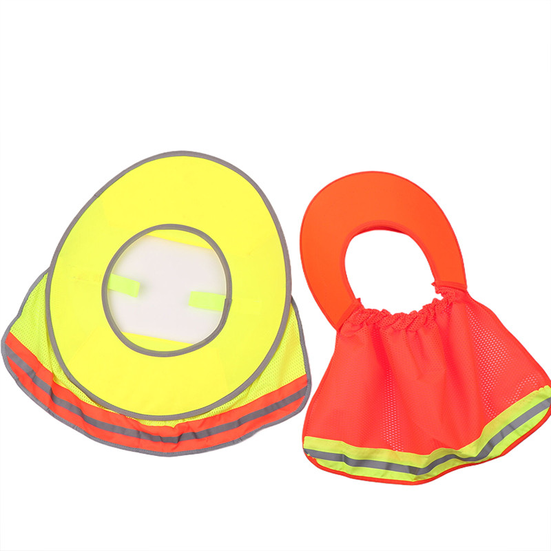 Worker Safety Cap With Neck Shield, Reflect Hard Hat Brim, Summer Sun Shade Helmet Cover.