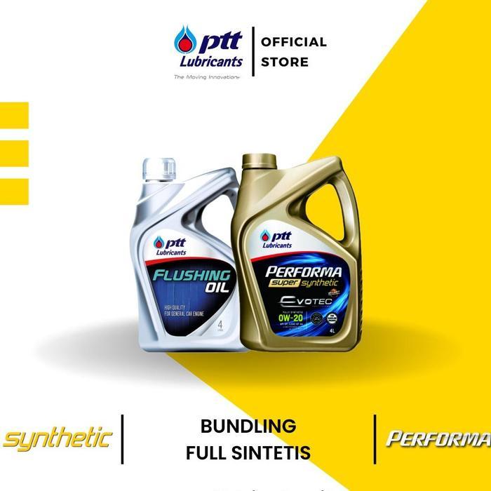 Ready PTT Paket Oli Mesin Bensin 0W20 [4+4L]
