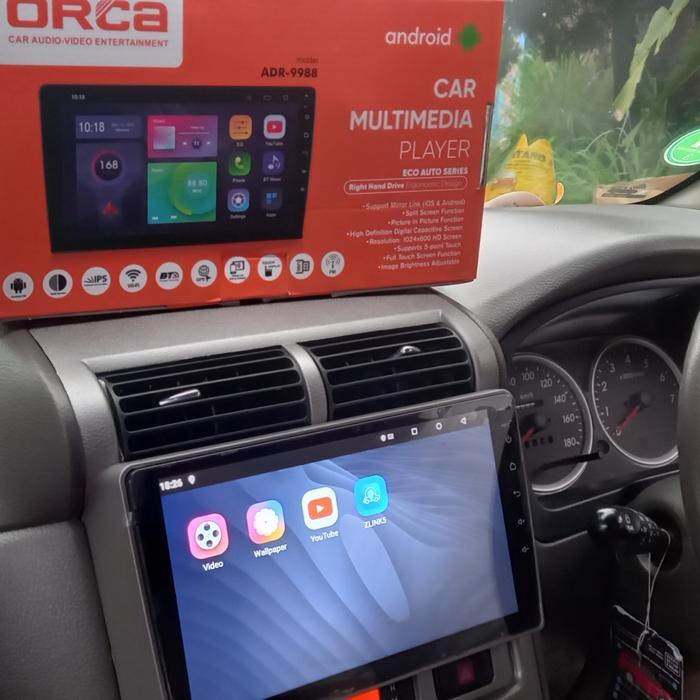 Head Unit Android Orca Layar 9Inch Plus Freem Buat Mobil Avansa Lama