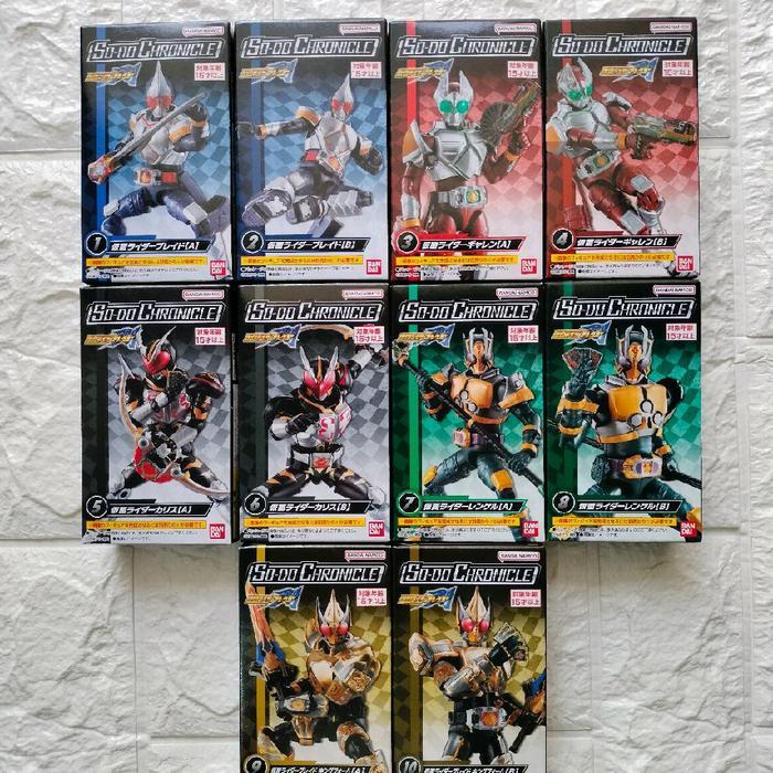 BANDAI SO DO / SO-DO CHRONICLE KAMEN RIDER BLADE KODE 1233