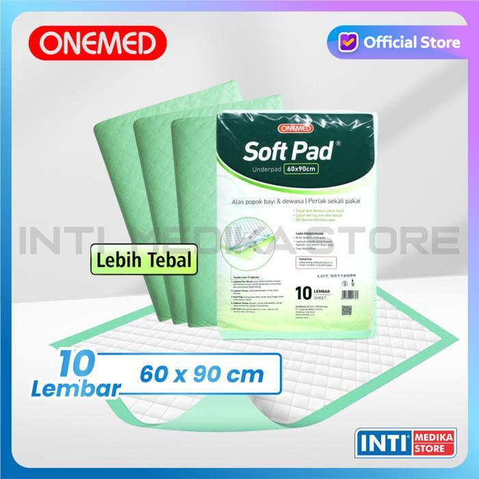 ONEMED - Underpad SoftPad 60 x 90 cm Perlak Dewasa Sekali Pakai