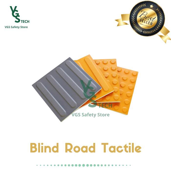 v4tt- Blind Road Sidewalk Safety Rubber Tile Brick Tactile Paving Guiding