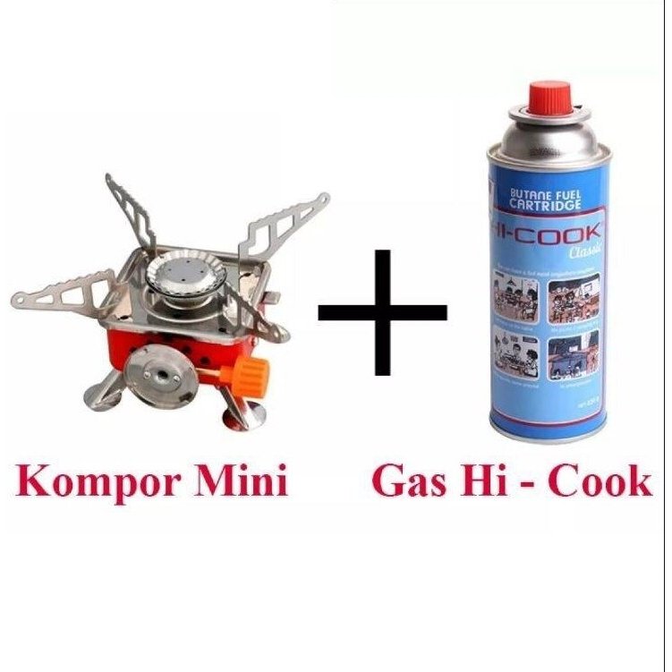 Kompor Portable Camping Gas Kompor Portable Mini Model Kotak Kecil Alat Masak Camping Kompor Kemah P