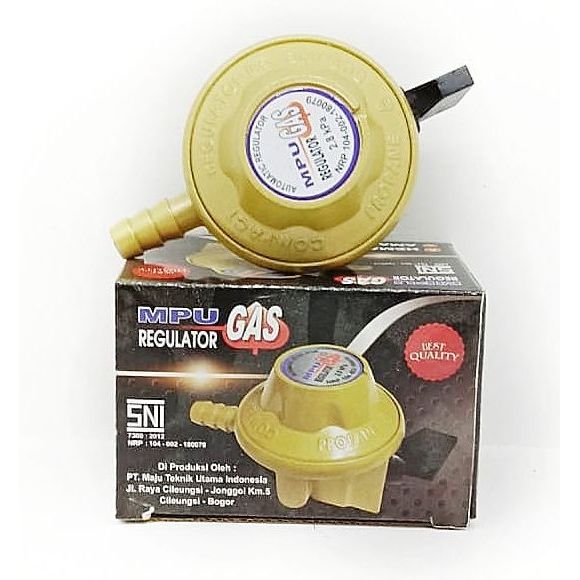PROMO  Regulator Kompor Gas - 3Kg - Paling Aman / Regulator MPU Non Meter / Regulator Terbaik - Term