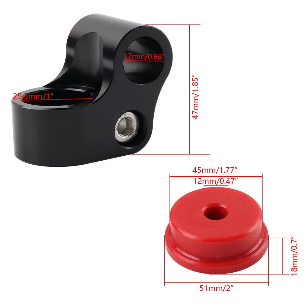 5 SPEED SHORT SHIFTER ADAPTER FOR RACING SUBARU IMPREZA WRX STI LEGACY GT