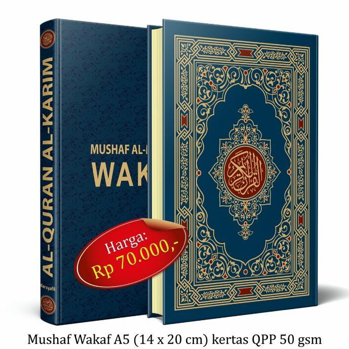 Sedia Alquran Mushaf Madinah A5 Wakaf Al Quran Madinah Wakaf Rasm Utsmani