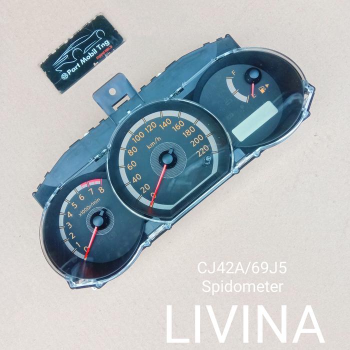 Baru Spidometer Speedometer Nissan Livina L10 M/T Manual Cj42A - 68G1/ 68Fz/ 66F5/ 66F9/ 66F7/ 66Ha/