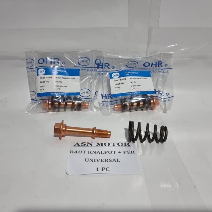 Baru Baut Knalpot + Per Buat Mobil L300 T120 T120Ss Futura St100 Apv Avanza Ori Berquality