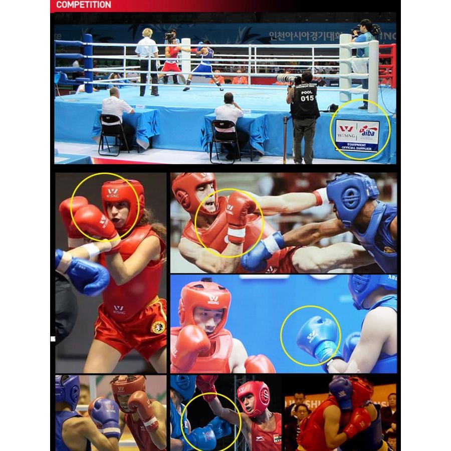 Sepatu Tinju Wesing / Wesing Boxing Shoes / Sepatu Tinju Tanding Aiba