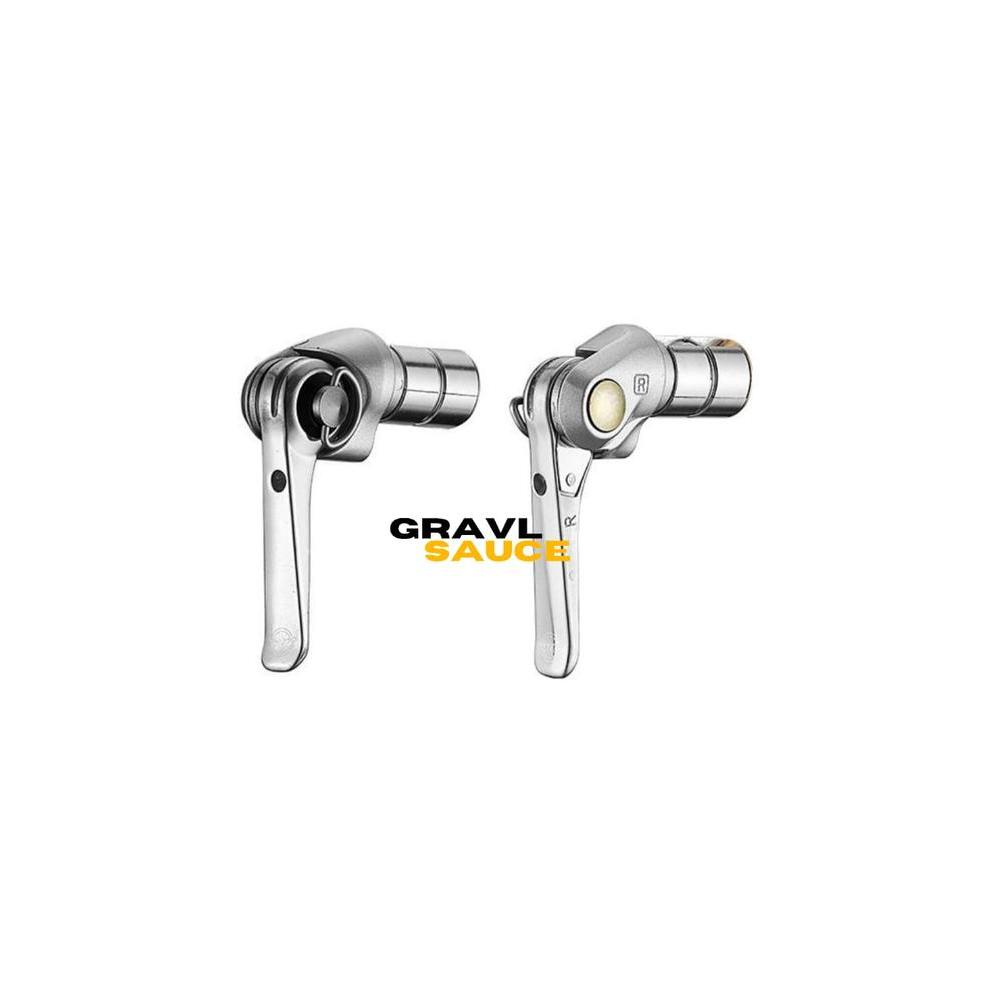 Dia Compe Ene Touring Bar End Control Silver Bar End Shifter