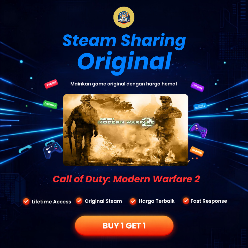 Call of Duty: Modern Warfare 2 PC Steam Original - Steam Sharing Akun Sharing Offline Mode | mochive