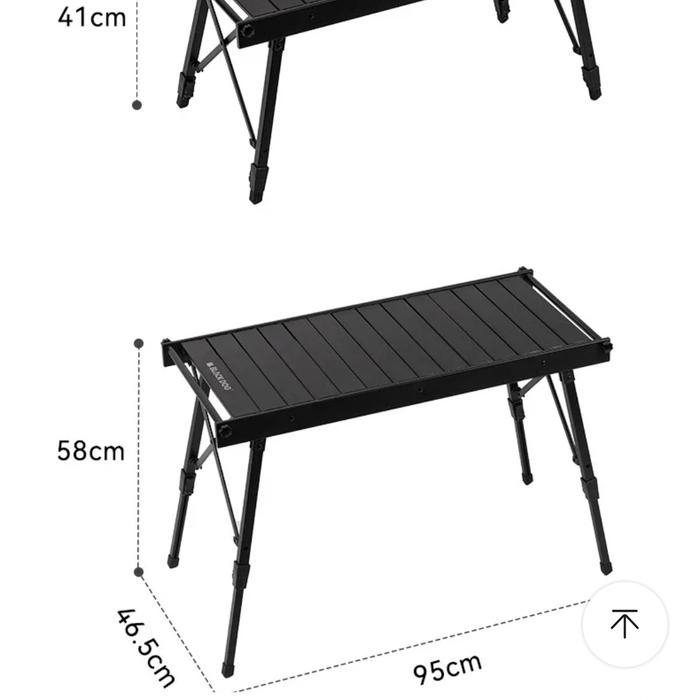 READY BLACKDOG Table Folding Meja Lipat IGT Camping Outdoor