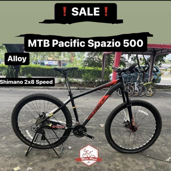 Sepeda Gunung MTB Pacific Spazio 500 27.5 inch Alloy Shimano 8 Speed