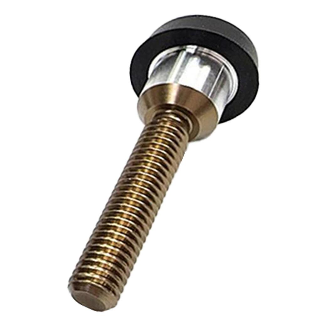 Screw Type Billiard Cue Bottom Plug Block for Players Enthusiast Beginners