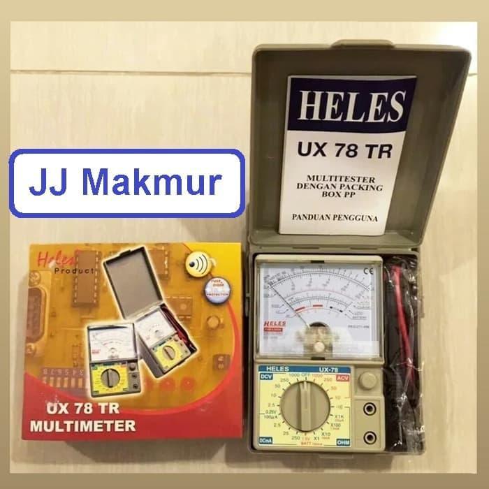 Multimeter Avometer Heles UX-78 - analog multi tester ux78 ux78tr