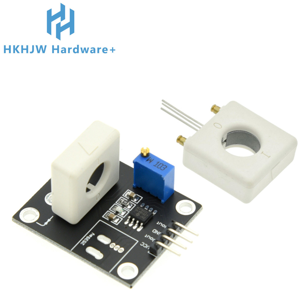 WCS1600 WCS1700 WCS1800 3-5V Hall Current Sensor Adjustable DC 100A 70A 35A Short Over-Current