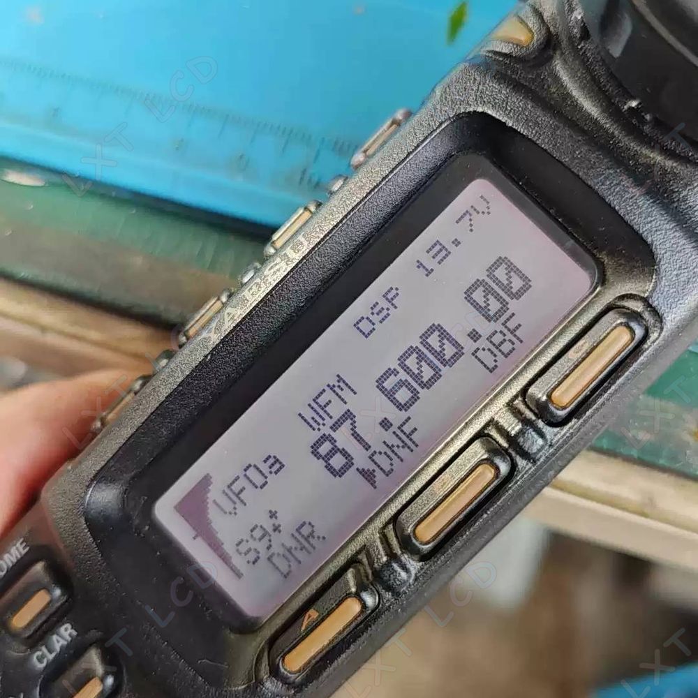 For YA E SU FT-857D FT-857 LCD Comaptible New Oem LCD Alternative Display Replacement Part's Zebra