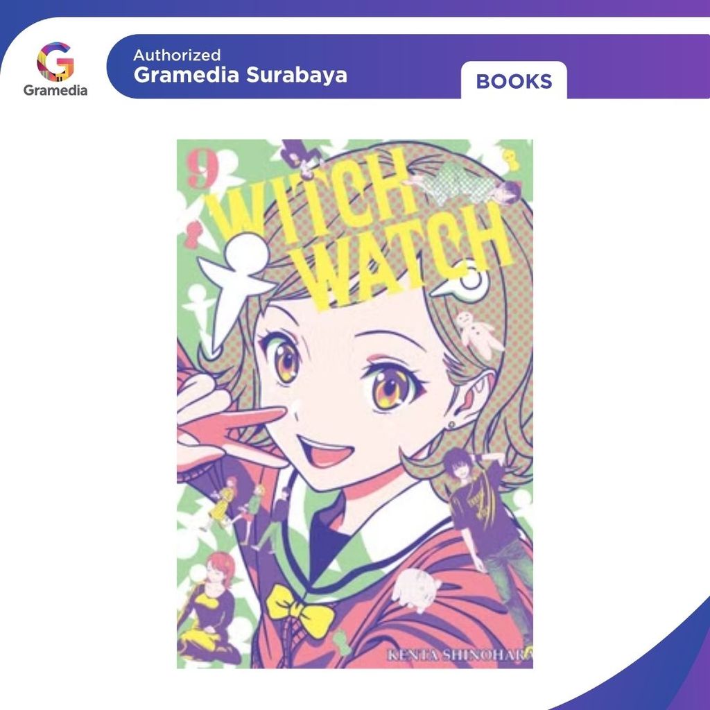 Gramedia Surabaya - Witch Watch 9