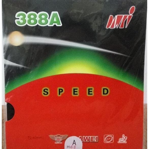 Karet Bet Bat Tenis Meja Pingpong Dawei Speed 388A Original