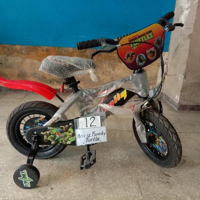 Pedalmaniaa- Spd Anak Bmx 12 Family Turtle