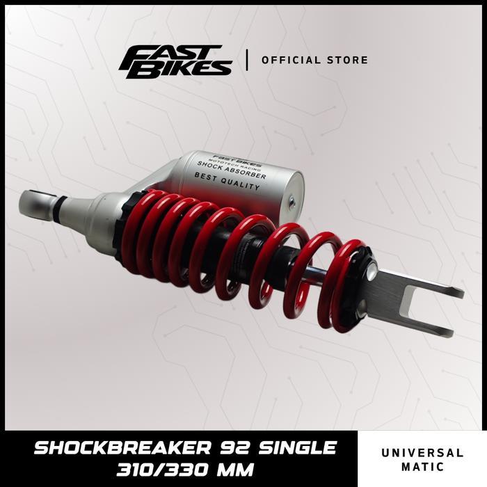 Kayaba Otopart - Shockbreaker Tabung Atas Matic Silver Series 92 Vario Mio Beat Nex Genio 310 330 Mm