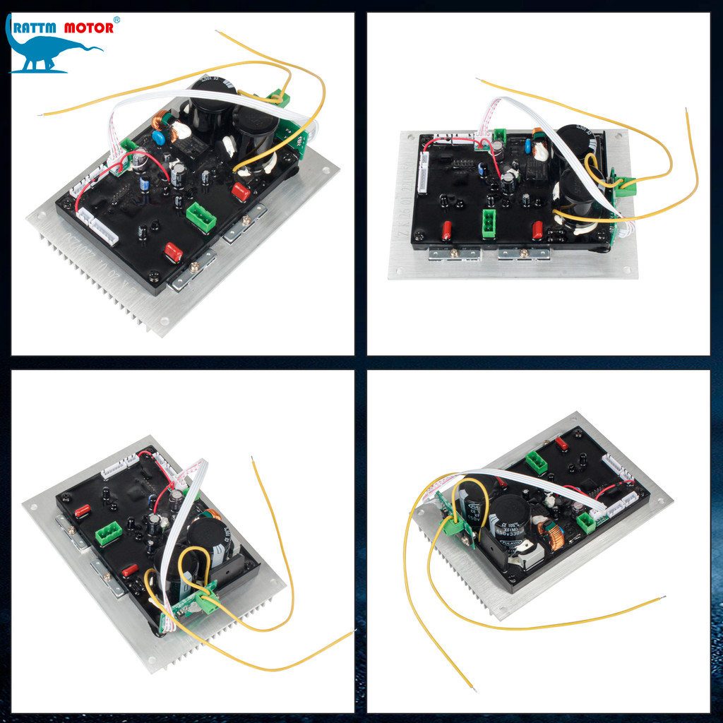 LATHE BRUSHLESS SPINDLE MOTOR CONTROLLER BOARD CARD MAIN BOARD 110V / 220V WITH BRAKING RESISTOR OR