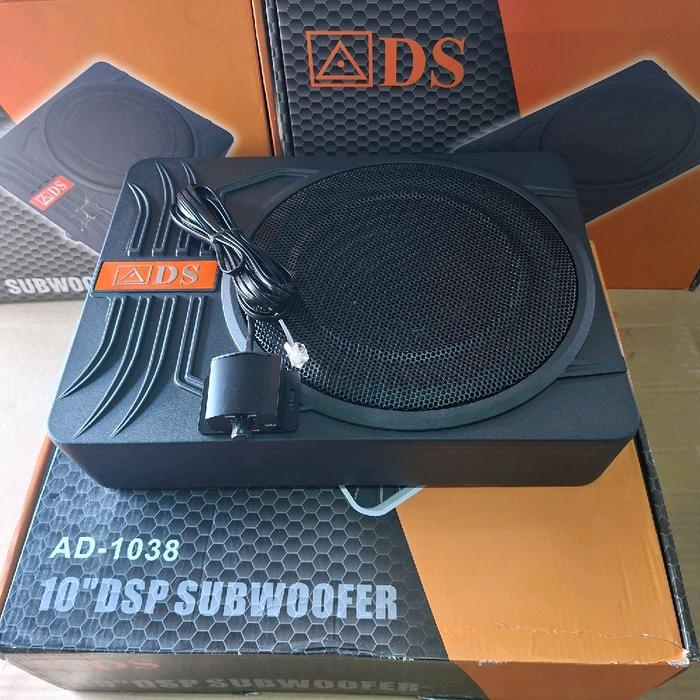 SUBWOOFER KOLONG ADS AD 1038 10 INCH AKTIF SUBWOFER BASSTUBE BASTUBE AKRIF ADS AD 1038 ORIGINAL