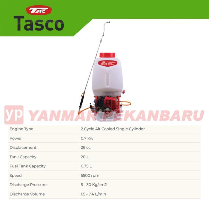 Alat Semprot Hama / Knapsack 20 Liter TF 820 / TF 820 PRO TASCO