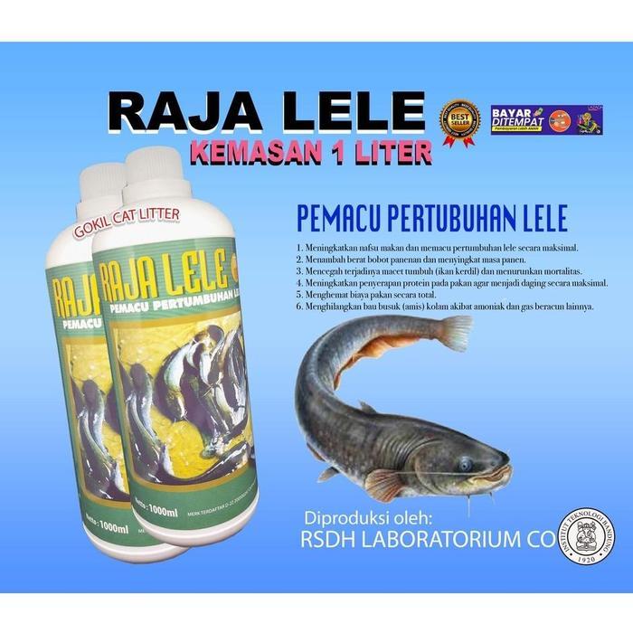 1 LITER RAJA LELE-OBAT VITAMIN PENGGEMUK IKAN LELE