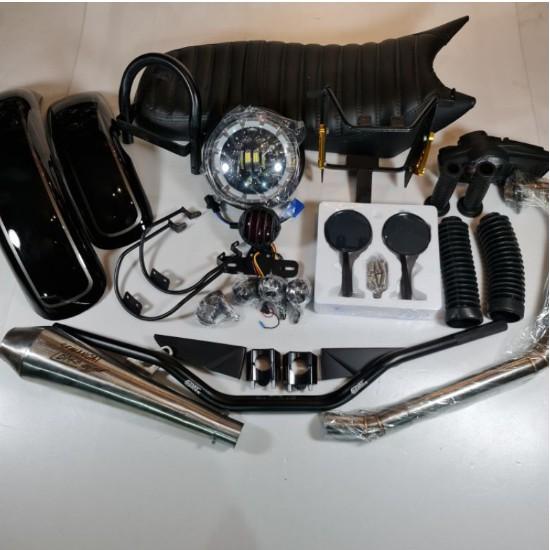 paket modif verza tanpa ganti tangki black - Merah, verza old