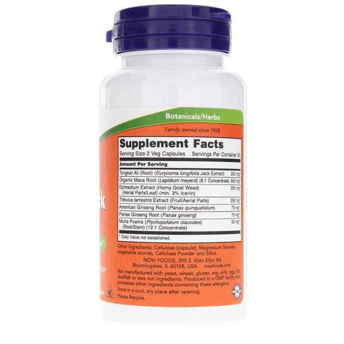 NOW Foods TestoJack 200 60 capsules