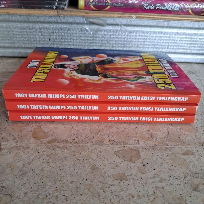 Buku Hobi / Togel / Tafsir Mimpi / 1001 Tafsir Mimpi 250 Triliyun Edisi Lengkap