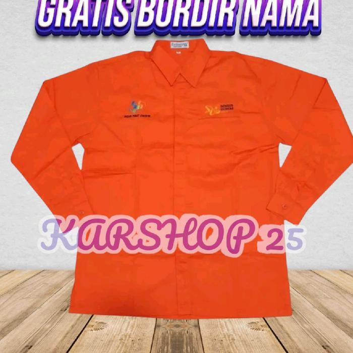 PROMO! KEMEJA BPS LENGAN PANJANG TERBARU SERAGAM BPS SERAGAM BPS KEMEJA SENSUS EKONOMI KEMEJA SENSUS