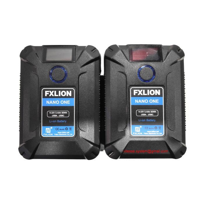 Terbaru Fxlion Nano Continuous Power Plate - V-Mount For 2 Nano Batteries