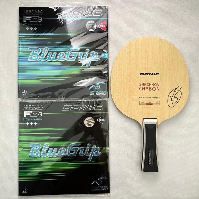 Donic Skachkov Carbon Bluegrip Set
