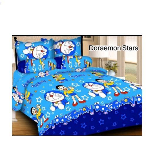 Bedcover Karakter Anak Dakron Katun Polyester Lembut