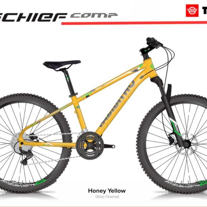 Sepeda Gunung MTB 24 THRILL TABIBITHO MISCHIEF SHIMANO - Kuning