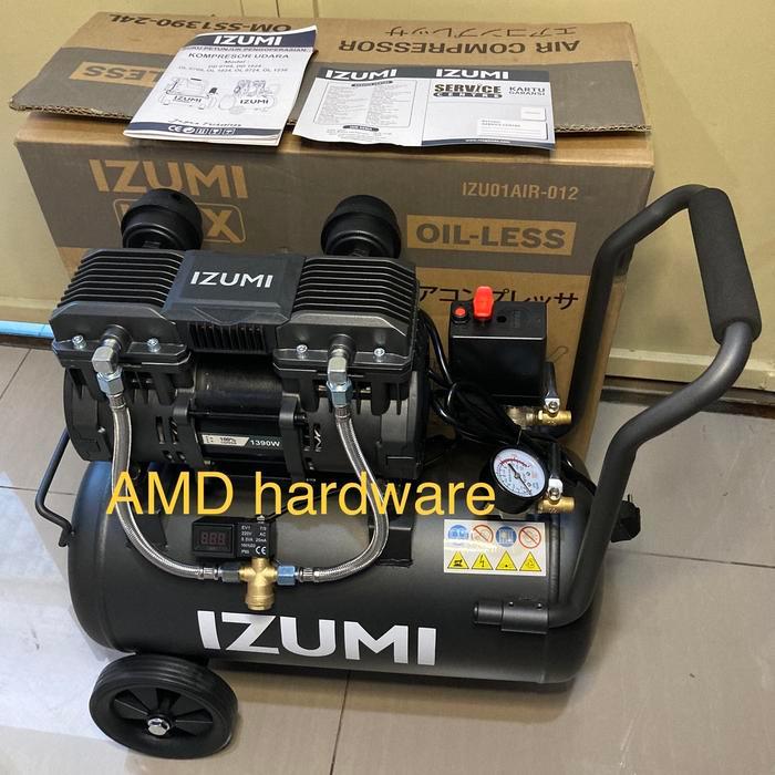 MESIN KOMPRESOR OILLESS SUPER SPEED IZUMI OL1390SS-24 OM-SS1390 HS1390 - UNIT aja SS1390