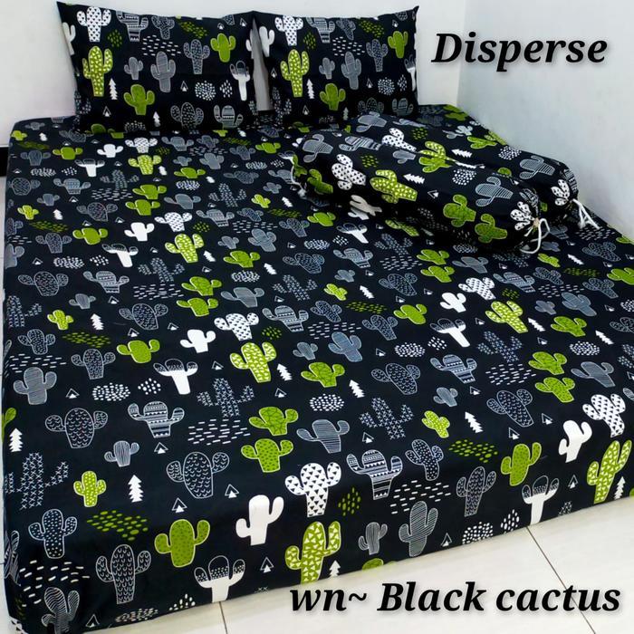 SPREI motif CACTUS sprei kekinian klaten tidak luntur Karet King Kain