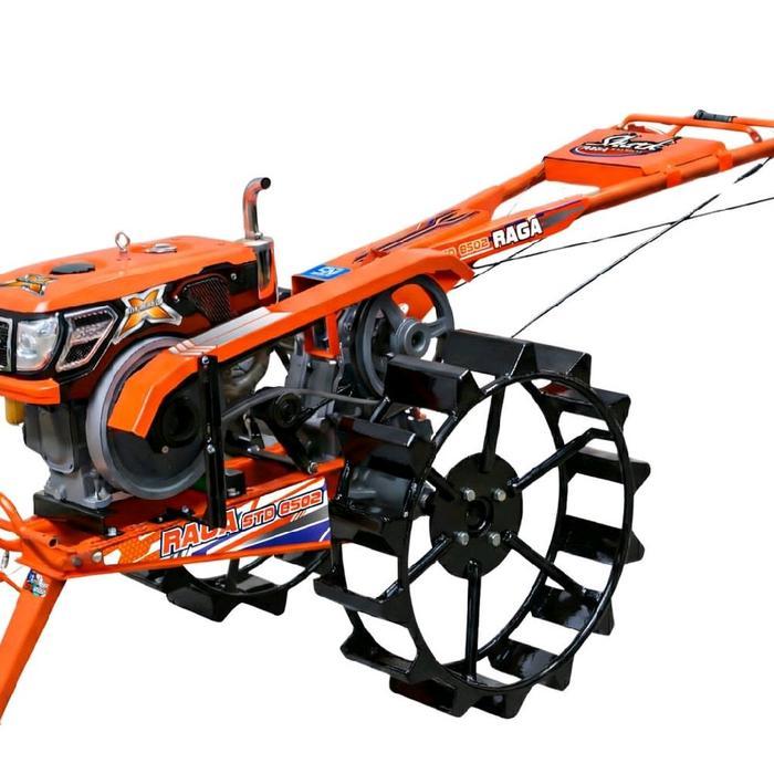 Traktor Bajak Sawah Type 852 Komplit Set Traktor Diesel SP85 Roda Karet Roda Besi Garu Gelebeg Ditch