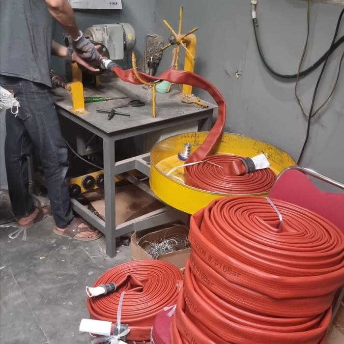 Jasa Ikat Coupling Selang Pemadam, Binding Fire Hose, Jasa Ikat Selang Hydrant, Coupling Selang