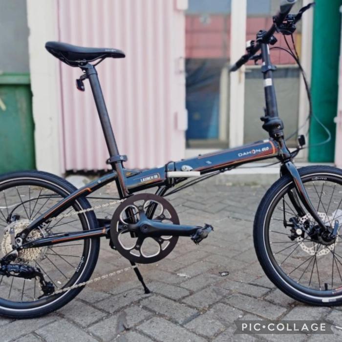 Sepeda Lipat Folding Bike Dahon Launch D8 20 inch 9 Speed Alloy