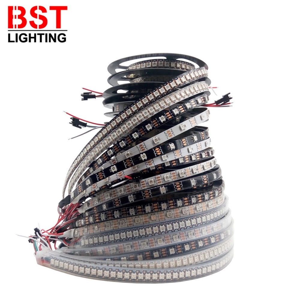 WS2812B Led Strip WS2812 5050 Smart RGB Led Lights Individually Addressable Led Strip Light