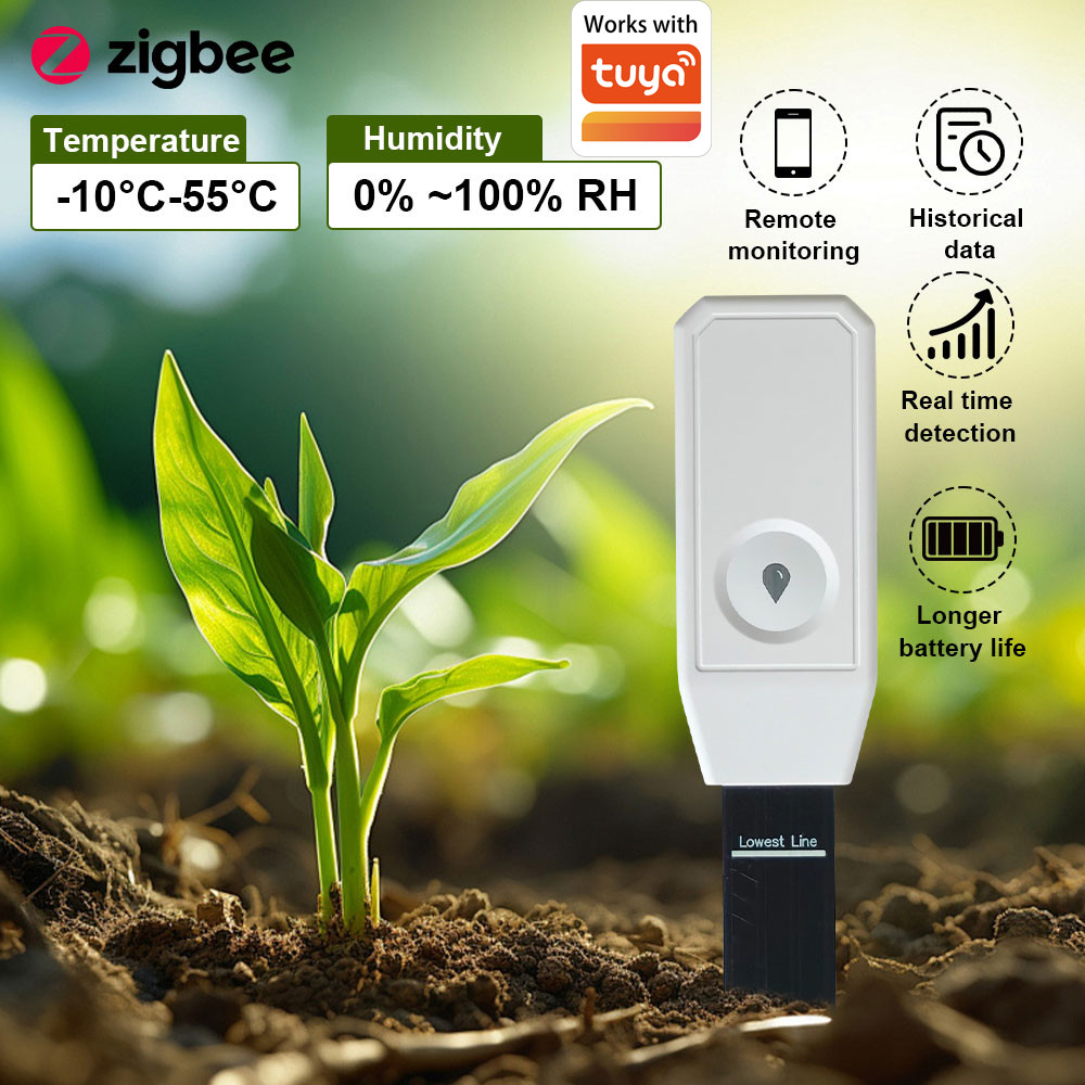 zigbee soil moisture tester thermohygrometer ligent soil tester soil monito sensor