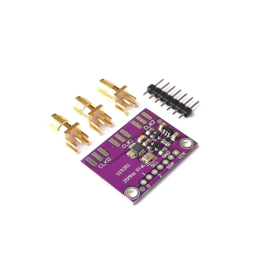 DC 3V-5V CJMCU-5351 Si5351A Si5351 I2C Clock Generator Breakout Board Module Signal Generator Clock