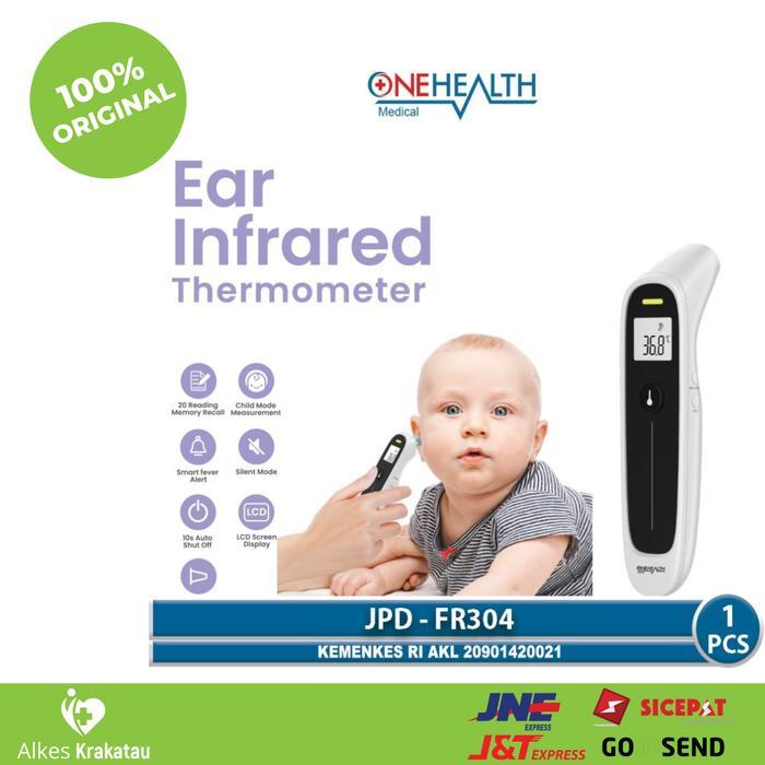 Termometer Telinga Ear Onehealth JPD-FR304 Infrared / Termometer Digital Telinga