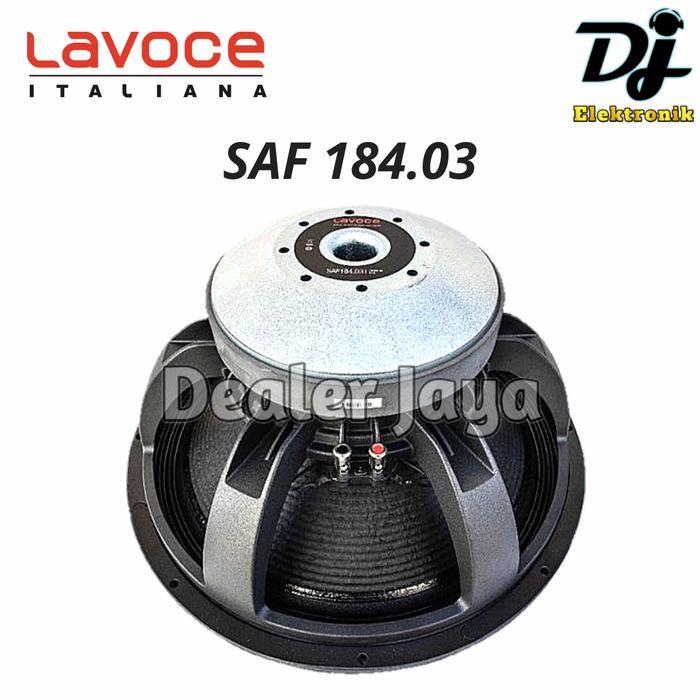 Speaker Komponen Lavoce SAF 184.03 / SAF184.03 - 18 inch
